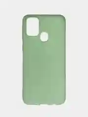 Лесной зеленый чехол силиконовый для Samsung Galaxy M31 (Самсунг Галакси М31), цветной, матовый