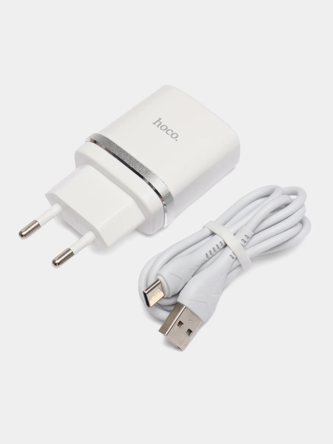 Белый сетевое зарядное устройство Type-C Hoco C12Q 18W QC 3.0 Самсунг/Хонор/Xiaomi/Андроид/Redmi