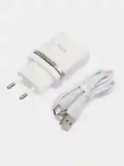 Белый сетевое зарядное устройство Type-C Hoco C12Q 18W QC 3.0 Самсунг/Хонор/Xiaomi/Андроид/Redmi