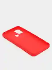 Красный чехол силиконовый для Samsung Galaxy M31 (Самсунг Галакси М31), цветной, матовый