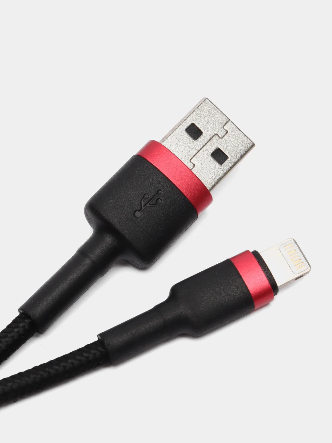 Красный кабель Baseus Type-C, Micro USB, Афон, 3 метра Apple/Самсунг/Хонор/Xiaomi/Андроид/Redmi