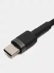 Серый кабель Baseus Type-C, Micro USB, Афон, 3 метра Apple/Самсунг/Хонор/Xiaomi/Андроид/Redmi