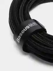 Серый кабель Baseus Type-C, Micro USB, Афон, 3 метра Apple/Самсунг/Хонор/Xiaomi/Андроид/Redmi