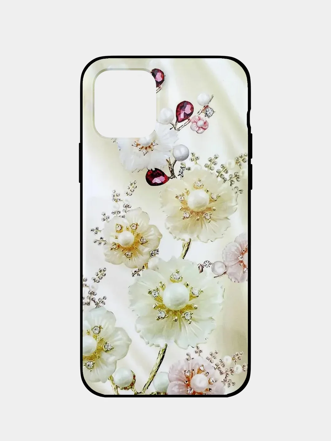Бежевый плотный чехол накадка на iPhone 11 Pro