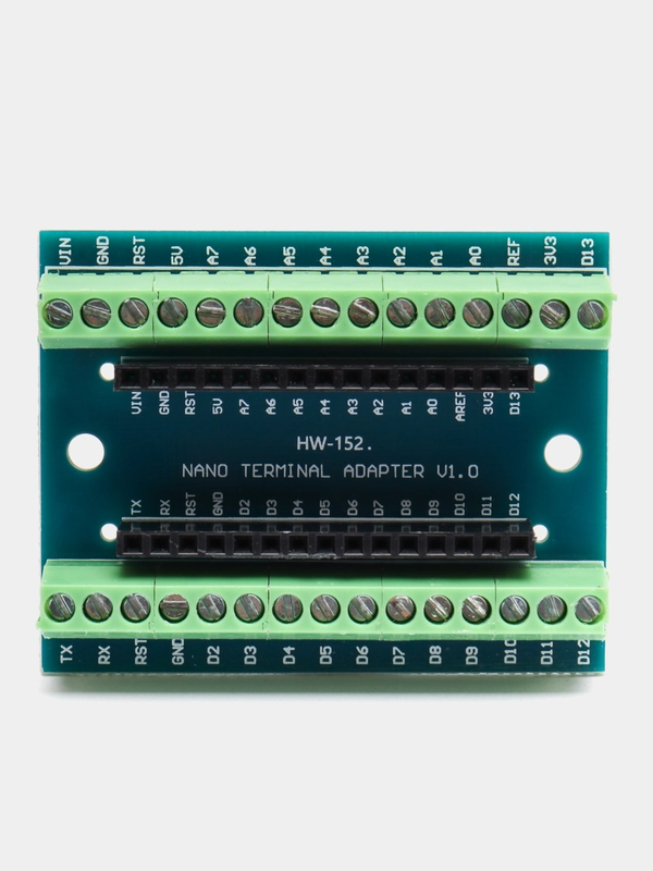 Терминальный адаптер подключения под отвертку Arduino Nano
