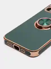Лесной зеленый чехол с кольцом для  айфон IPhone XS XR XS Max 11 Pro 12 12 Mini 12 Pro Max 13 13 Pro Max