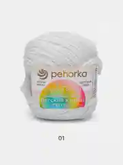 Белый пряжа Пехорка Детский каприз теплый