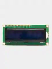 Дисплей LCD 1602+I2C, зеленый / синий