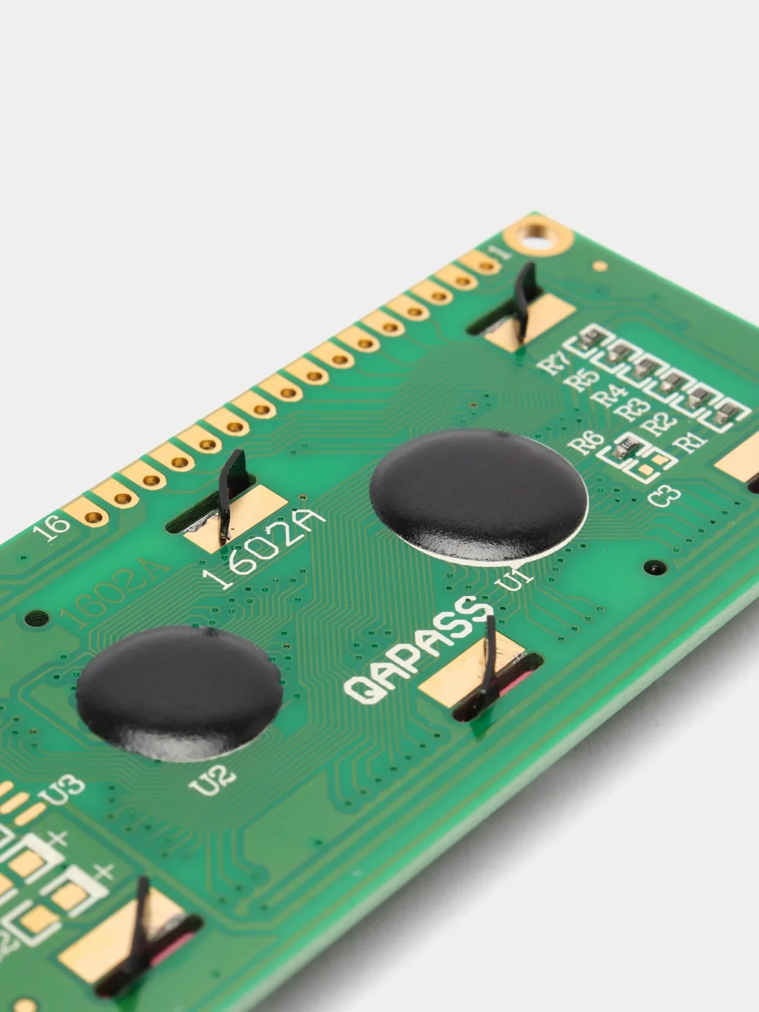 Дисплей LCD 1602+I2C, зеленый / синий