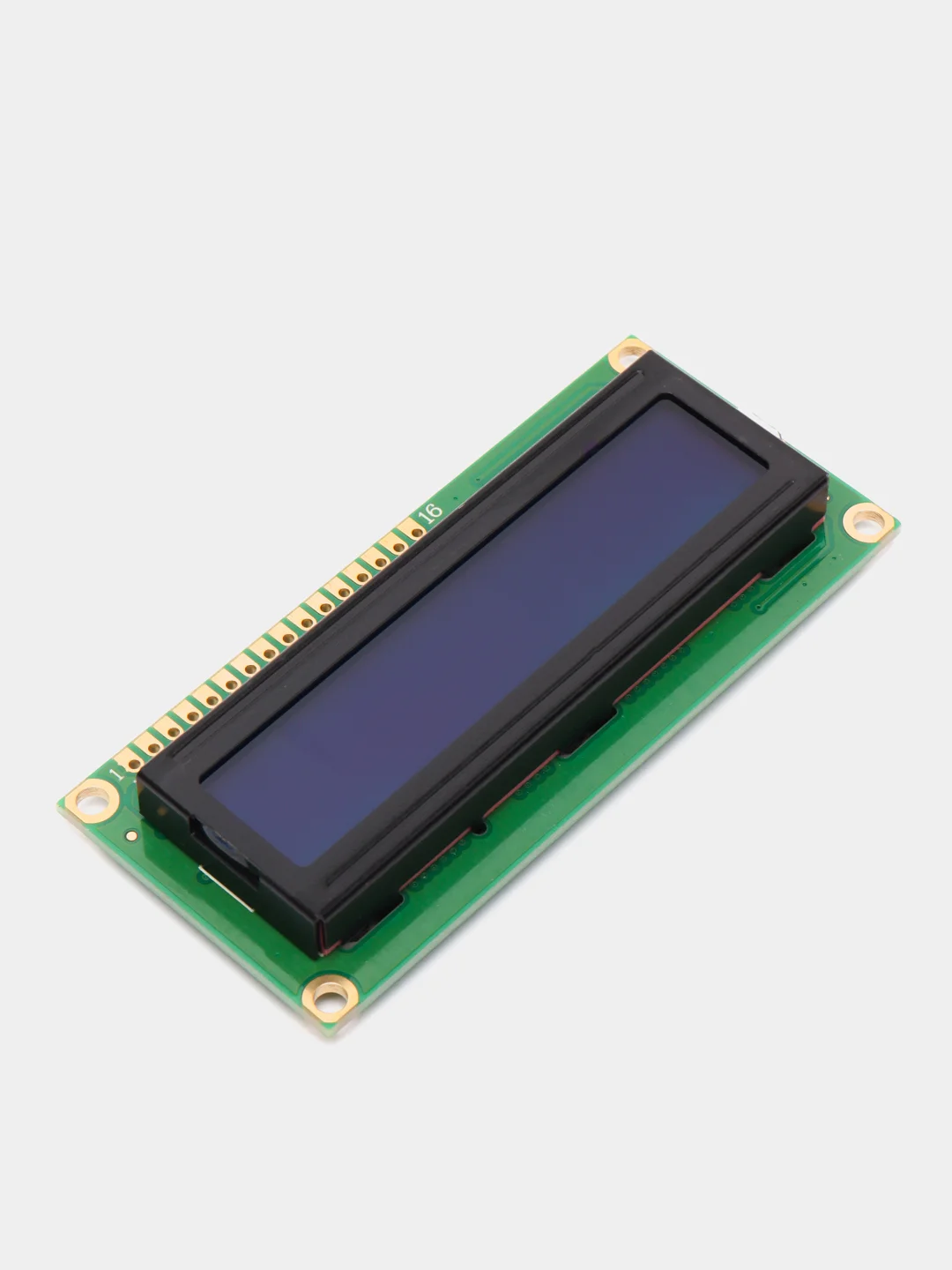 Дисплей LCD 1602+I2C, зеленый / синий