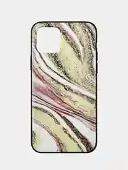 Бежевый меланж плотный чехол накадка на iPhone 11 Pro