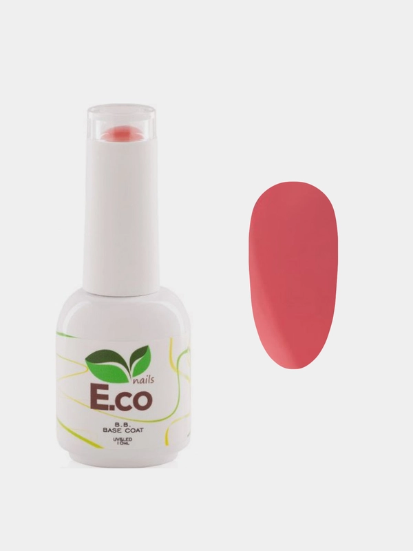 BB009 Камуфлирующая база E.Co Nails коллекция BB-base Gel , 10мл
