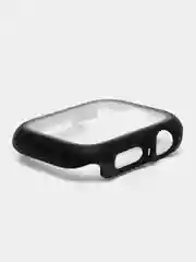 Фуксия бампер с защитным стеклом и ремешком для Apple Watch 38/40/41/42/44/45/49