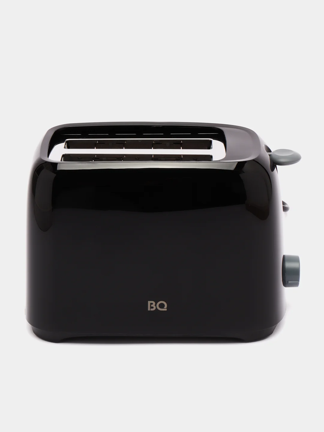 Черный тостер BQ T1007 с поддоном для крошек, 700 Вт, 6 режимов, 2 отсека, термостойкий