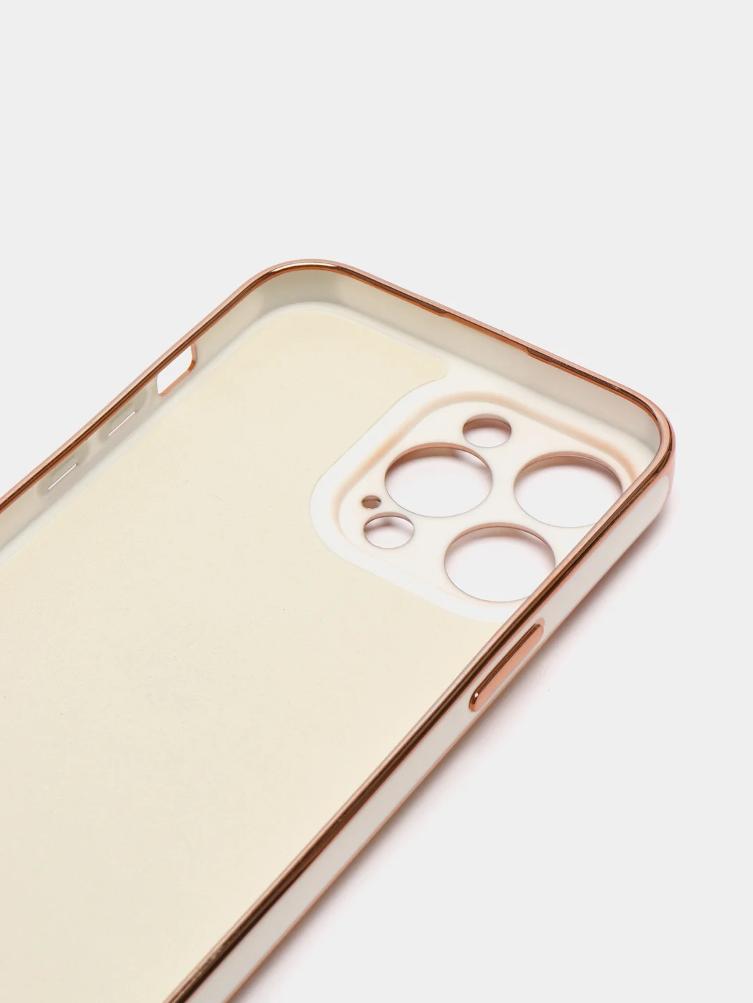 Бежевый чехол на IPhone 14 14 plus 14 pro 14 pro max айфон с кольцом-держателем