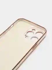 Бежевый чехол на IPhone 14 14 plus 14 pro 14 pro max айфон с кольцом-держателем