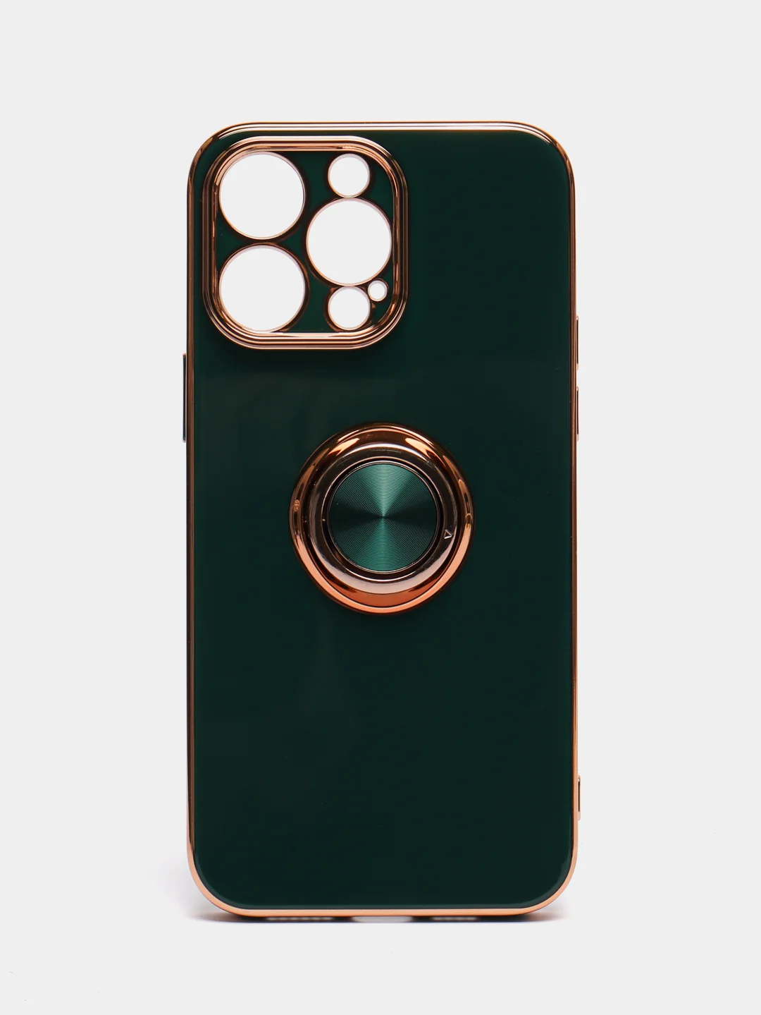 Лесной зеленый чехол на IPhone 14 14 plus 14 pro 14 pro max айфон с кольцом-держателем