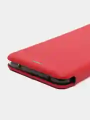Красный чехол книжка для Xiaomi Redmi 9C / 9A / 9 / 7A / 8/8A, Note 9/9S/9 Pro, 8/8 Pro, 4X, 7, 8T