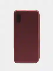 Багровый чехол книжка для Xiaomi Redmi 9C / 9A / 9 / 7A / 8/8A, Note 9/9S/9 Pro, 8/8 Pro, 4X, 7, 8T