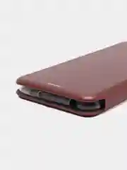 Багровый чехол книжка для Xiaomi Redmi 9C / 9A / 9 / 7A / 8/8A, Note 9/9S/9 Pro, 8/8 Pro, 4X, 7, 8T