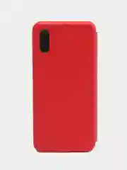 Красный чехол книжка для Xiaomi Redmi 9C / 9A / 9 / 7A / 8/8A, Note 9/9S/9 Pro, 8/8 Pro, 4X, 7, 8T