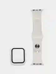 Бампер с защитным стеклом и ремешком для Apple Watch 38/40/41/42/44/45/49
