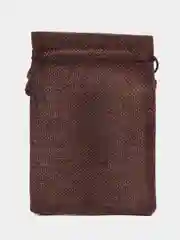 Коричневый мешочки льняные