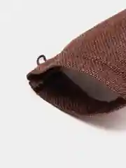 Коричневый мешочки льняные