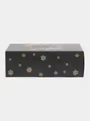 Черный подарочная коробка- С новым годом!