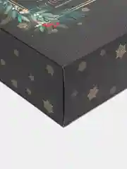 Черный подарочная коробка- С новым годом!