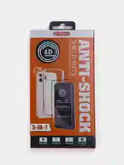 Защитное стекло G-Rhino Premium 3в1 для iPhone 12, 12pro max, 12pro