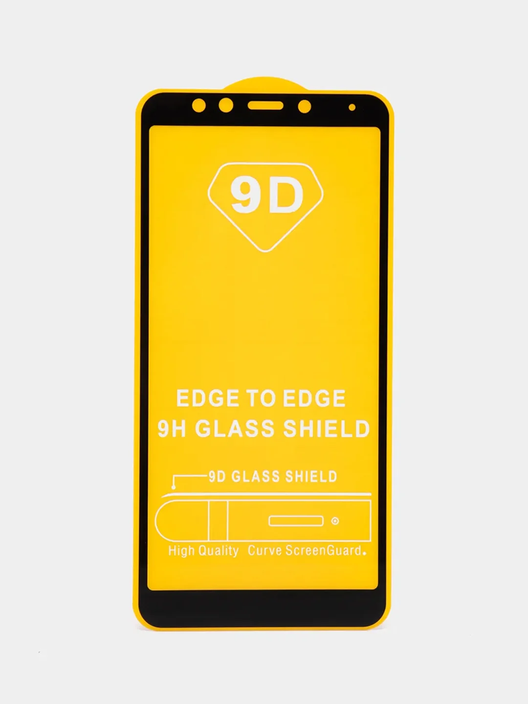 Черный защитное стекло 9D Xiaomi Redmi 5 (Сяоми Редми 5)