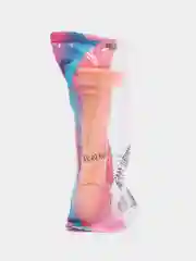 Бежевый фаллоимитатор компактный