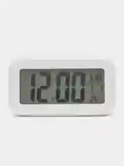 Белый электронные настольные часы / электронные настольные часы-термометр / часы настольные