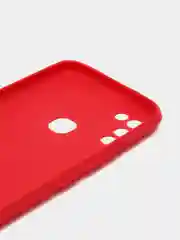 Красный чехол матовый Infinix Hot 20, 20i, 10 Play, 10s, 11 Play, 12 Play, 12i, Note 12, Smart 6+