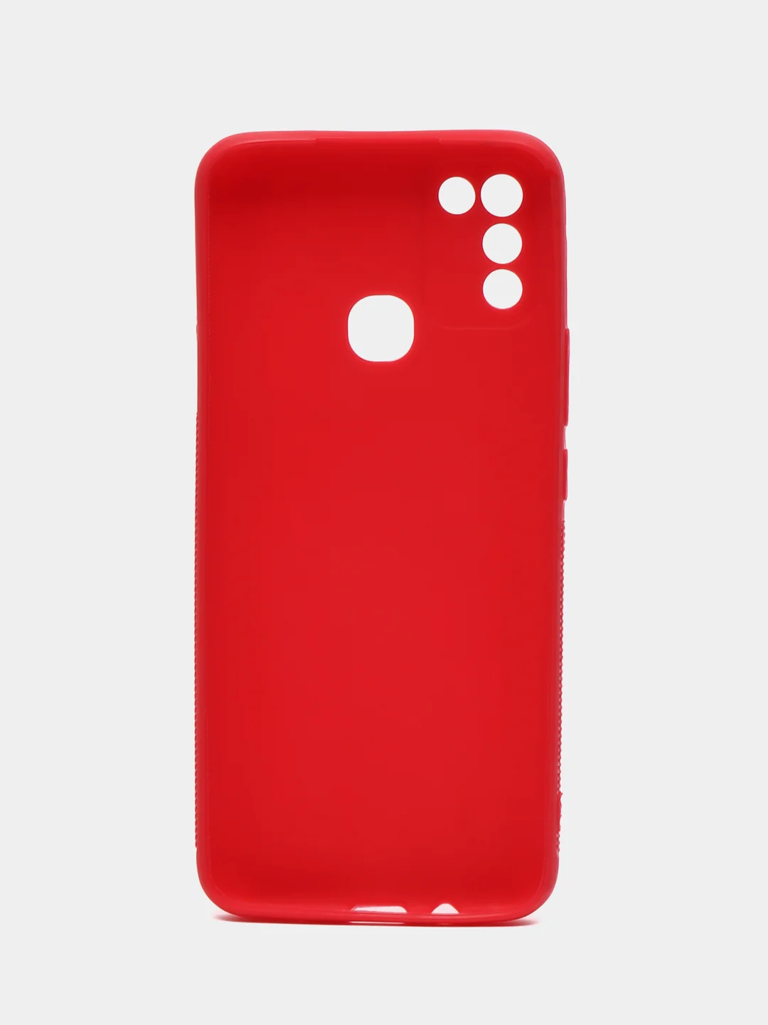 Красный чехол матовый Infinix Hot 20, 20i, 10 Play, 10s, 11 Play, 12 Play, 12i, Note 12, Smart 6+