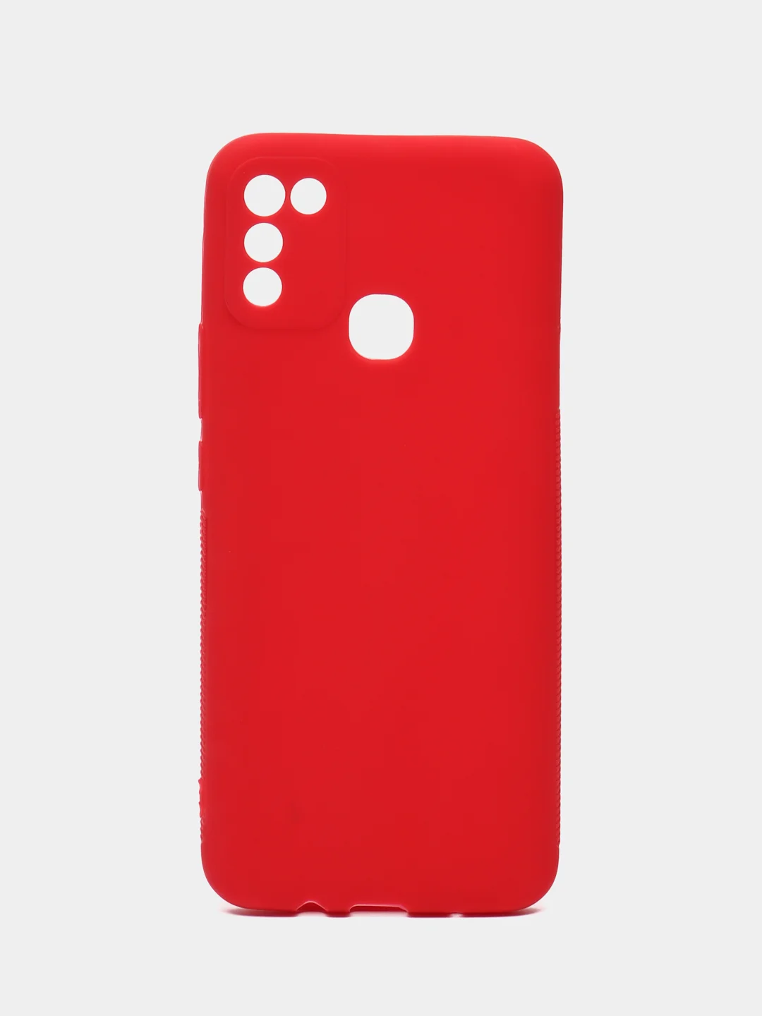 Красный чехол матовый Infinix Hot 20, 20i, 10 Play, 10s, 11 Play, 12 Play, 12i, Note 12, Smart 6+