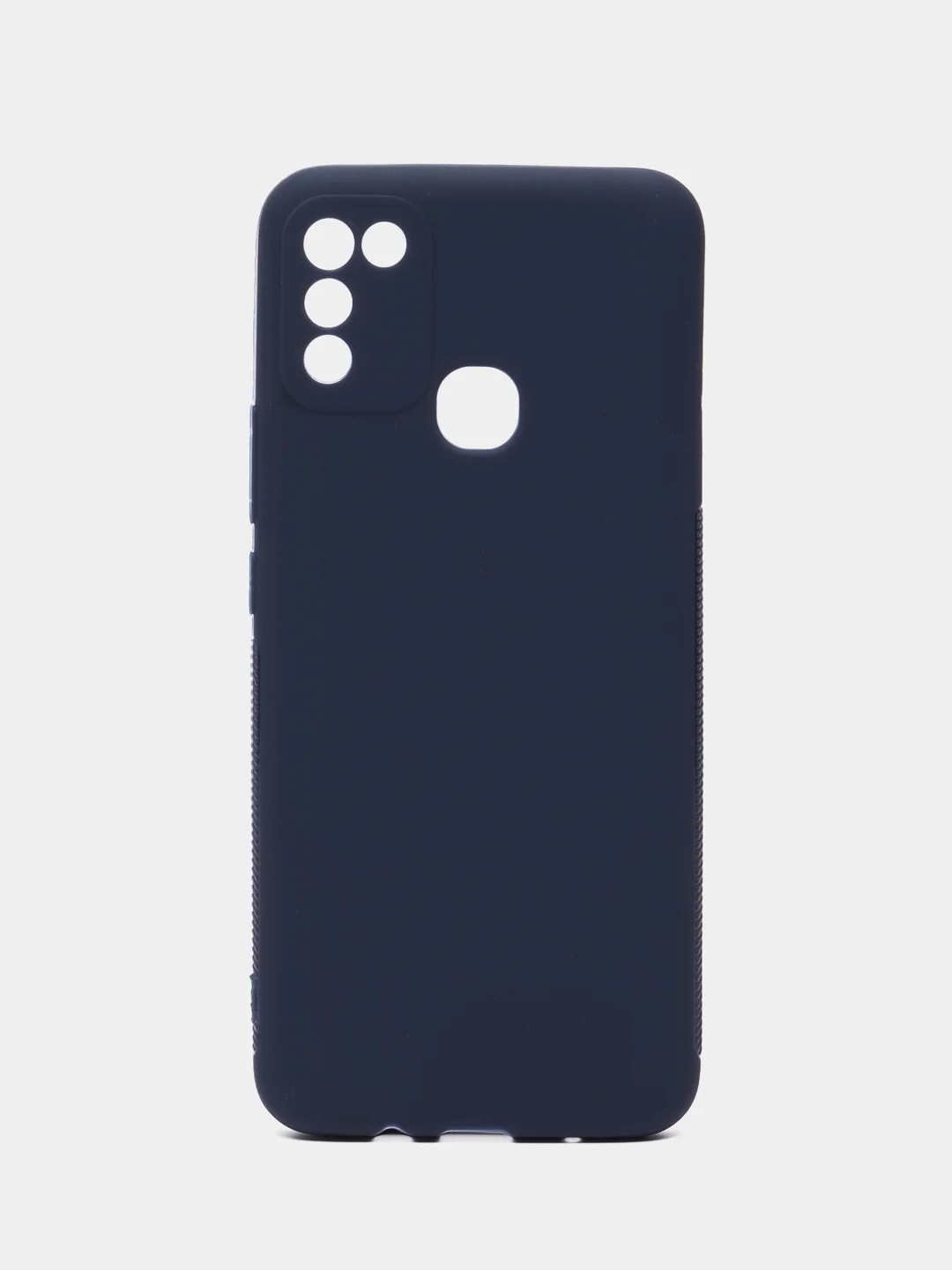 Синий чехол матовый Infinix Hot 20, 20i, 10 Play, 10s, 11 Play, 12 Play, 12i, Note 12, Smart 6+