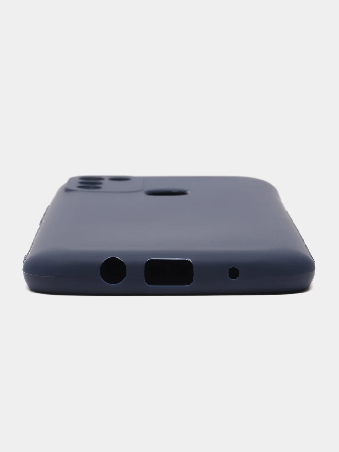 Синий чехол матовый Infinix Hot 20, 20i, 10 Play, 10s, 11 Play, 12 Play, 12i, Note 12, Smart 6+