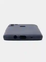 Синий чехол матовый Infinix Hot 20, 20i, 10 Play, 10s, 11 Play, 12 Play, 12i, Note 12, Smart 6+