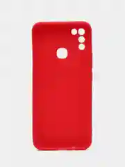 Красный чехол матовый Infinix Hot 20, 20i, 10 Play, 10s, 11 Play, 12 Play, 12i, Note 12, Smart 6+