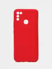 Красный чехол матовый Infinix Hot 20, 20i, 10 Play, 10s, 11 Play, 12 Play, 12i, Note 12, Smart 6+