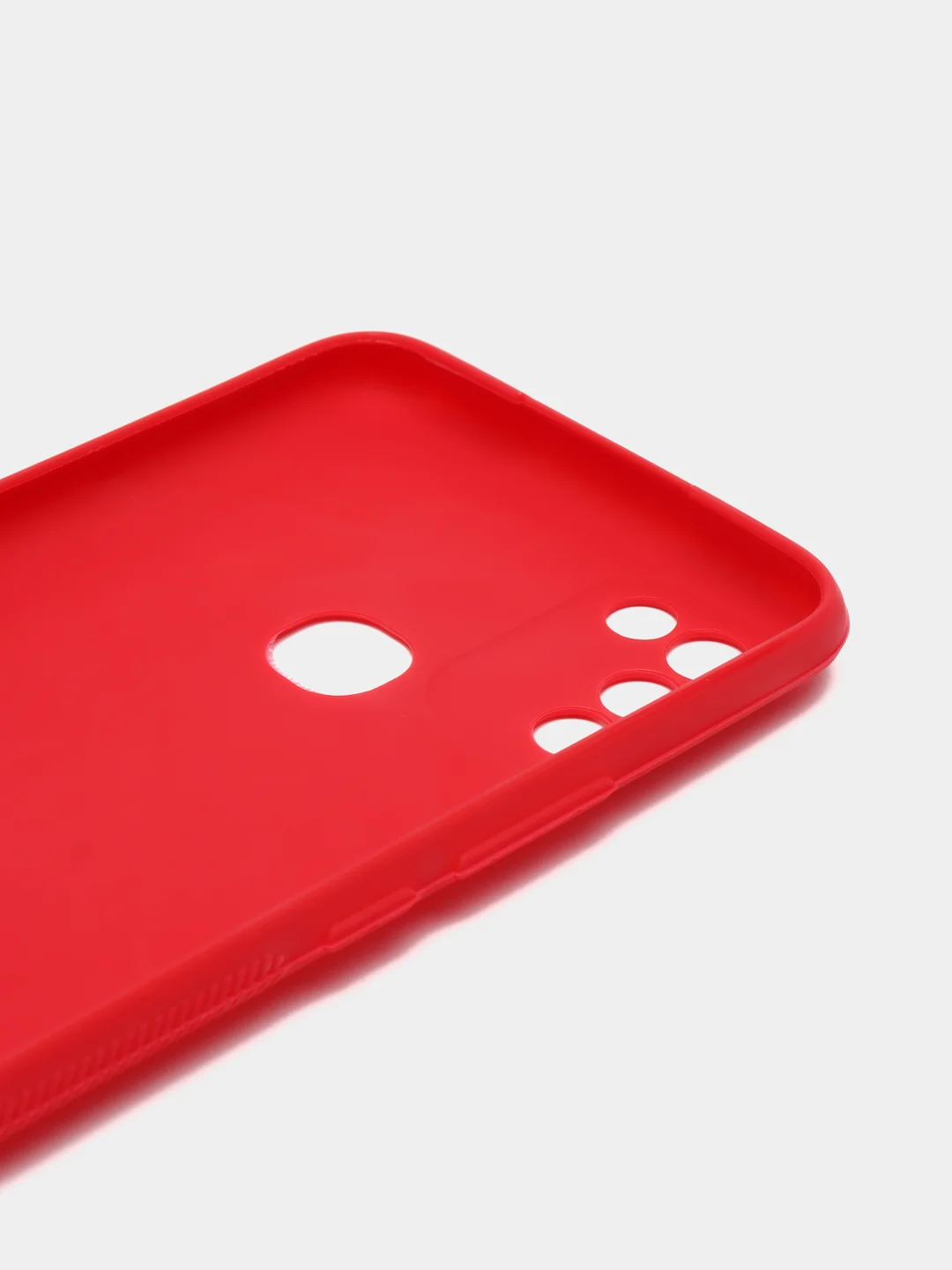 Красный чехол матовый Infinix Hot 20, 20i, 10 Play, 10s, 11 Play, 12 Play, 12i, Note 12, Smart 6+
