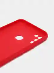 Красный чехол матовый Infinix Hot 20, 20i, 10 Play, 10s, 11 Play, 12 Play, 12i, Note 12, Smart 6+