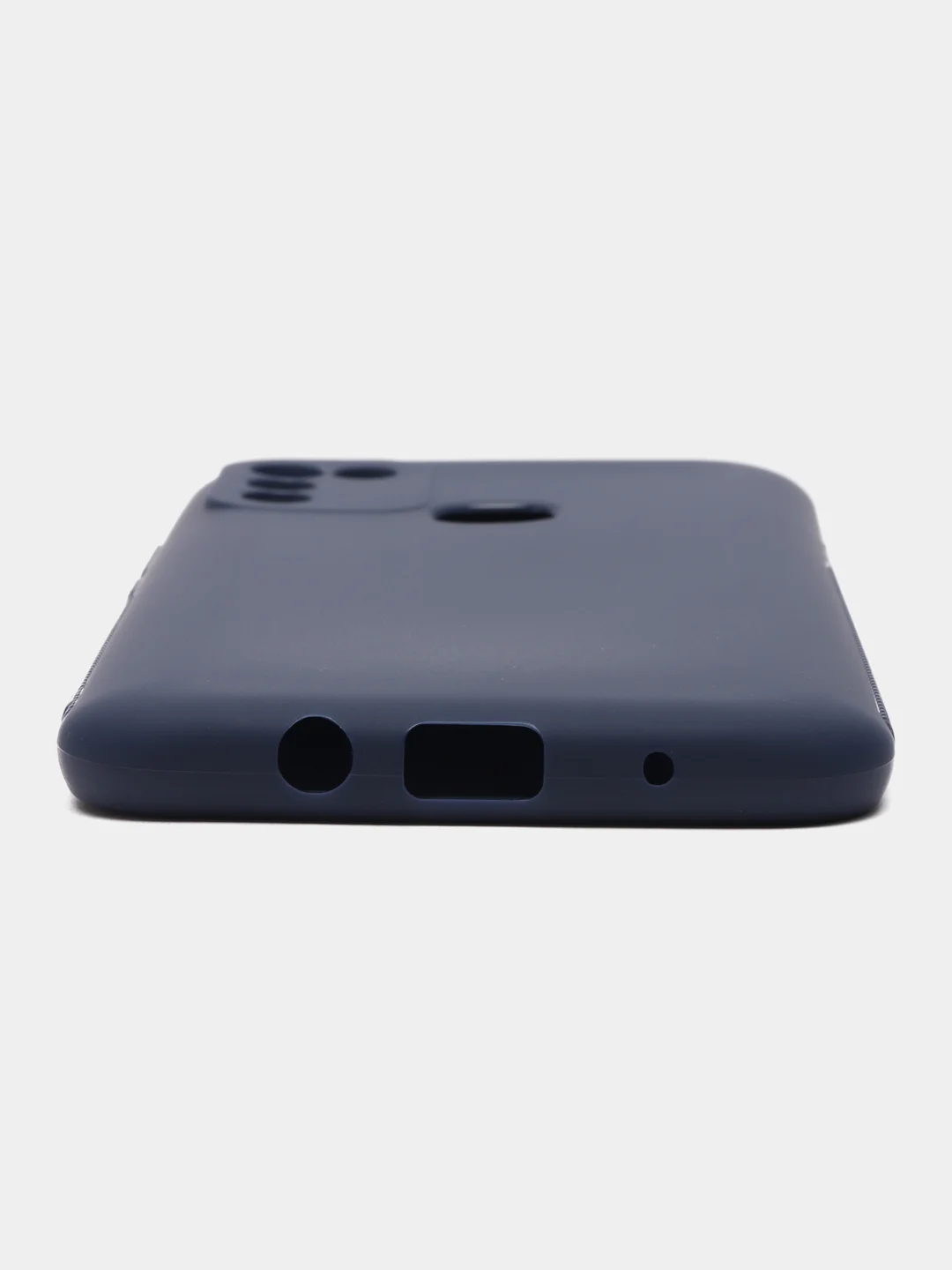 Синий чехол матовый Infinix Hot 20, 20i, 10 Play, 10s, 11 Play, 12 Play, 12i, Note 12, Smart 6+