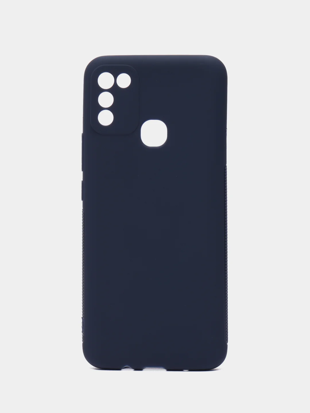 Синий чехол матовый Infinix Hot 20, 20i, 10 Play, 10s, 11 Play, 12 Play, 12i, Note 12, Smart 6+