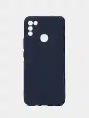 Синий чехол матовый Infinix Hot 20, 20i, 10 Play, 10s, 11 Play, 12 Play, 12i, Note 12, Smart 6+