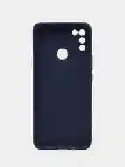 Синий чехол матовый Infinix Hot 20, 20i, 10 Play, 10s, 11 Play, 12 Play, 12i, Note 12, Smart 6+