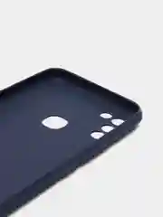 Синий чехол матовый Infinix Hot 20, 20i, 10 Play, 10s, 11 Play, 12 Play, 12i, Note 12, Smart 6+