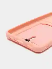 Конфетный чехол Samsung Galaxy A13 (Самсунг Галакси А13 4G), силиконовый, с карманом для карты